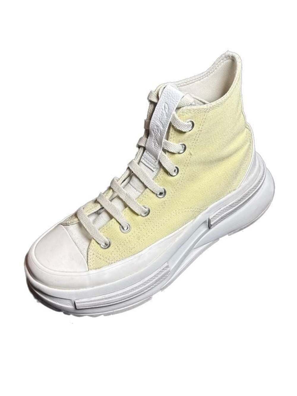 Converse Run Star Legacy CX High Top Platform Sneakers Soft Sunshine Yellow, 8